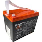 Kraftvoll 12V 80 Ah Engelli Araç Aküsü