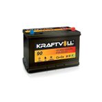 Kraftvoll 12V 90 AH Kapaklı Akü