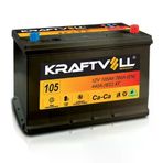 Kraftvoll 18020001 12V 105 Ah H4 Akü