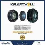 KRAFTVOLL-19011083 - Klıma Kompresor Kasnak Setı Mercedes Valeo - Siyah