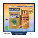 Kraftvoll 19017008 Klima Gazı 12KG R134 A Depozıtolu Yeniden Doldurabııır