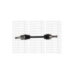 Kraftvoll Aks Komple Sol C1 P107 (Dıs Freze: 24, Ic Freze: 23, Boy: 593Mm) 1,4Hdı
