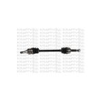 Kraftvoll Aks Sol Komple (Dıs Freze: 24, Ic Freze:23, Uzunluk:650mm) P107 C1 1Kr 1,0Cc