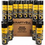 Kraftvoll PRO-TECH Alman Gücü: 24'lü Dev Koli Fren Balata ve Genel Temizlik Spreyi (500 ML x 24 Adet)