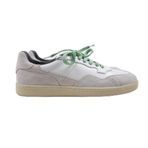 Krahe Artemis Erkek Hakiki Deri El Boyamalı Bağcık Ve İki Yedek Bağcıklı Beyaz-Beyaz Sneakers Beyaz-Beyaz 42