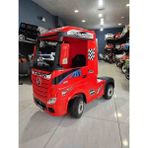 Kral Mercedes Tır 12 Volt 4x4 Lisanslı Akülü Araba - Kırmızı