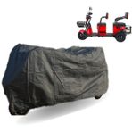 Kral Motor Kr301 Mira 3 Tekerlekli Elektrikli 3 Kişilik Motosiklet Brandası
