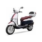 Kral Rigil Scooter Motosiklet Beyaz Mavi 50 CC