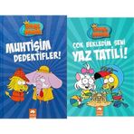 Kral Şakir 9 - Muhtişim Dedektifler! (Ciltli) & Kral Şakir 11 - Çok Bekledim Seni Yaz Tatili! (Ciltli) (2 Kitap Set)
