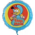 Kral Şakir Action Folyo Balon 18'' (46cm) D.ü 6tl