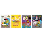 Kral Şakir Boyama Seti - 4 Kitap Takım - Eksik Parça
