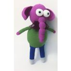 Kral Şakir - Fil Necati Amigurumi Organik Oyuncak