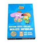 Kral Şakir Muhtişim Eğitici Kartlar - İngilizce Hayvanlar - Kolektif