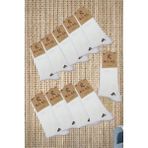 Kral Socks 10 Adet Yazlık Penye Erkek Orta Uzun Çorap Parfümlü - Renkli - 40 - 44