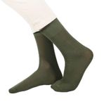 Kral Socks Bambu Erkek Soket Düz Uzun Çorap Klasik Yazlık Dikişsiz 3'lü Set