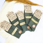 Kral Socks Erkek Kışlık Termal Etkili (5'li Paket) Lambswool Kuzu Yün Çorap - 40 - 44 - Haki