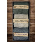 KRAL SOCKS Erkek Koyun Yünü Lambswool Kışlık 3lü Set Çorap