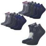 KRAL SOCKS Erkek Unisex 8 Çift Pamuklu Basic Derbili Pamuklu Çorap