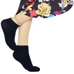 KRAL SOCKS Kadın Bambu Patik Çorap (5 ADET) Görünmez Dikişsiz Parfümlü Çorap