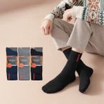 Kral Socks Termal Kışlık Kalın Havlu Erkek Soket Dikişsiz (3 Çift) Soket Penye Havlu Çorap - 40 - 44 - Asorti