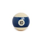 Kralbilardo Amerikan Bilardo Topu 57,2 mm 10 Numara, Mavi-Beyaz