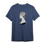 Kraliçe Rapsodi Erkek Tişört (Lacivert, 4XL)