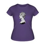 Kraliçe Rapsodi Kadın Tişört (Mor, 2XL)
