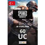KraliyetOnline Pubg Mobile 60 UC iD Yükleme TR