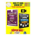 Krallar Tyt Branşlar Denesi Tüm Dersler 5 Deneme+Trend Karma Tyt 4 Genel Deneme Sınavı Set