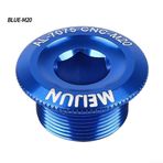 Krank Kolu Sabitleme Cıvatası Kapağı, Fc-4500 Fc-5600 için M20 Aynakol Vidalı Kapak, 10Mm Altıgen Soketli 7075 Alüminyum Alaşımlı Yedek Parça (20 mm Mavi)