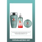 Kérastase Genesis Homme Erkek Saç Bakım Seti, Dökülme Karşıtı, 415 ml