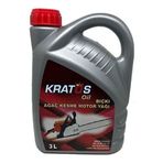Kratos Oil 3 lt Bıçkı Ağaç Kesme Motor Yağı