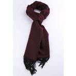 Kravatkolik K215 Bordo Düz Erkek Kaşkol
