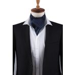 Kravatkolik K416 Lacivert Küçük Desen Erkek Fular