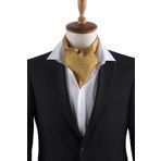 Kravatkolik K444 Safran Küçük Desen Erkek Fular