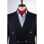 Kravatkolik K573 Kırmızı Düz Ascot Fular