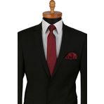 Kravatkolik KK9295 Bordo Kum Mendilli Kravat