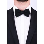 Kravatkolik ÖR12 Siyah Örgü Papyon