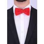 Kravatkolik ÖR79 Kırmızı Örgü Papyon