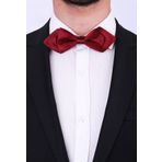 Kravatkolik SP32 Bordo Üçgen Saten Papyon