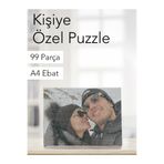 KRC HEDİYELİK Kişiye Özel Puzzle │99 Parça │A4 Ebat │Sevdiklerinizi Mutlu Edin │