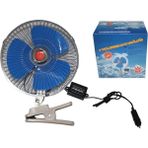 KRC Otomotiv Araç Içi Vantilatör Oto Pervane 12 Volt Uyumlu Mandallı Çakmaklık Girişli