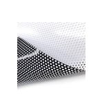 KRCDİJİTAL One Way Vision Arkası Siyah Delikli Yapışkanlı Folyo 106cm X 1mt krcNM526