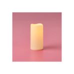 KRD Home 10x5x5 cm Beyaz Led Pilli Mum
