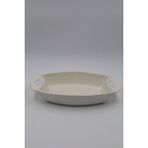KRD Home Ecr-43 Öz Seramik Kulplu Fırın Kabı 25*17 cm