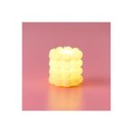 Krd Home Home Bubble Pilli Mum - Beyaz - 5,5X5X5 Cm