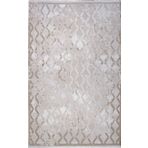 Kreasyon Halı 7558 Modern Elkenz Vizon 200x290 cm Salon Halı