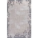 Kreasyon Halı 7560 Modern Elkenz Antrasit 200x290 cm Salon Halı