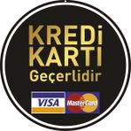 Kredi Kartı Geçerlidir Levhası