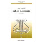 Kreisler, Fritz - Schon Rosmarin - Violin and Piano - Carl Fischer Edition